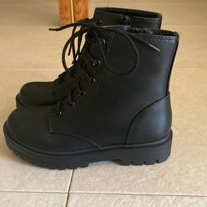 Girl Combat Boots
